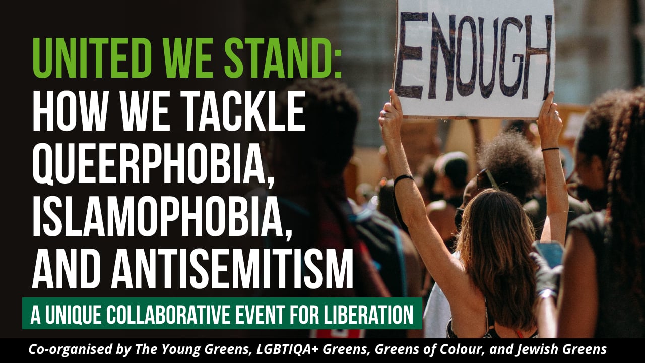 United we stand: How we tackle queerphobia, Islamophobia and Antisemitism.