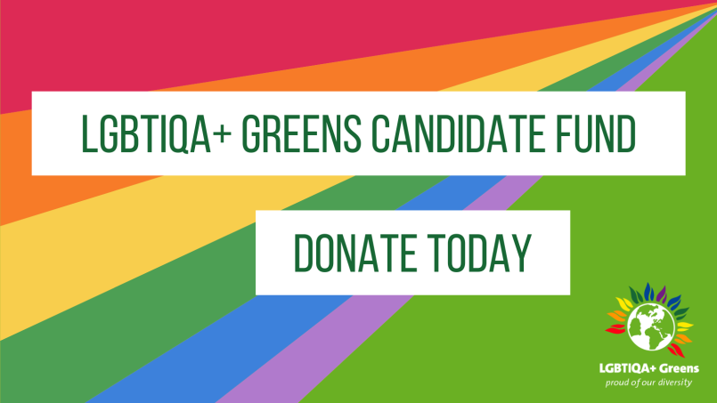 LGBTIQA+ Priority Candidate Fund graphic